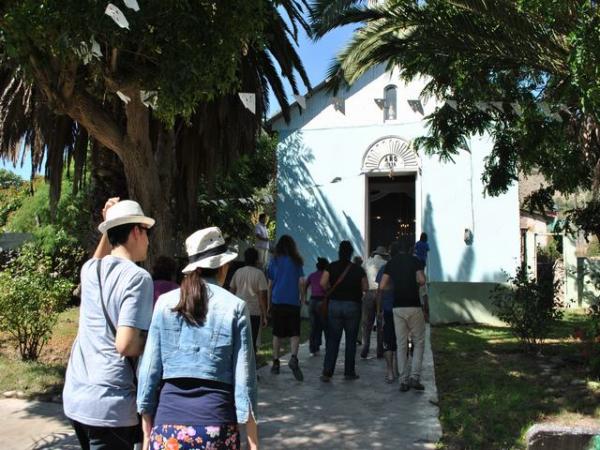 Chilenos y extranjeros participaron en Ruta Turística Iglesias del Valle de Elqui