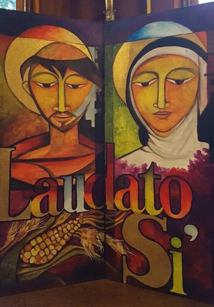 Icono de San Francisco y Santa Clara inició Peregrinación