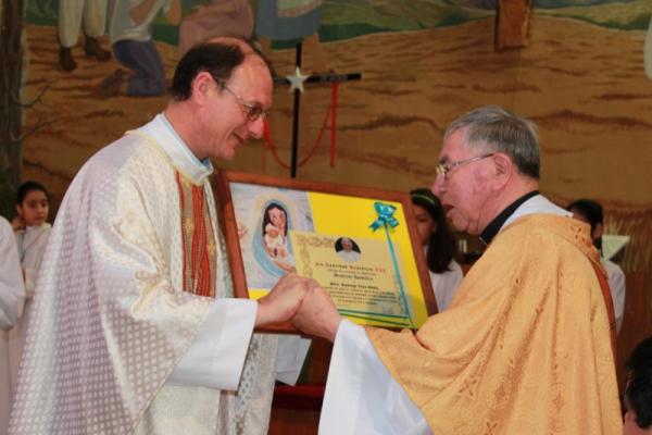 60 años de ministerio pastoral celebró el padre Domingo Luna