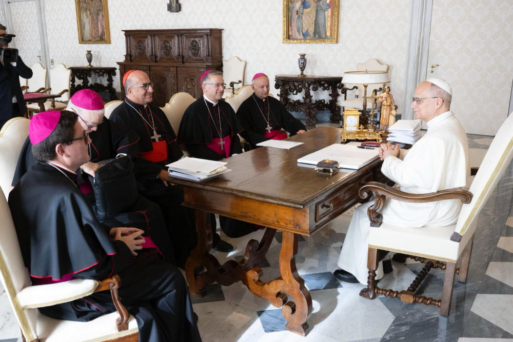Obispos chilenos se reunieron con el papa León XIV